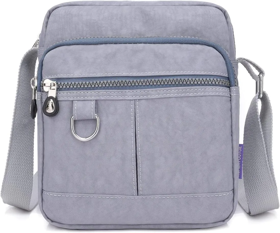 Casual Nylon Crossbody Purse Bag Waterproof Lightweight Shoulder Bag for Women Handbag