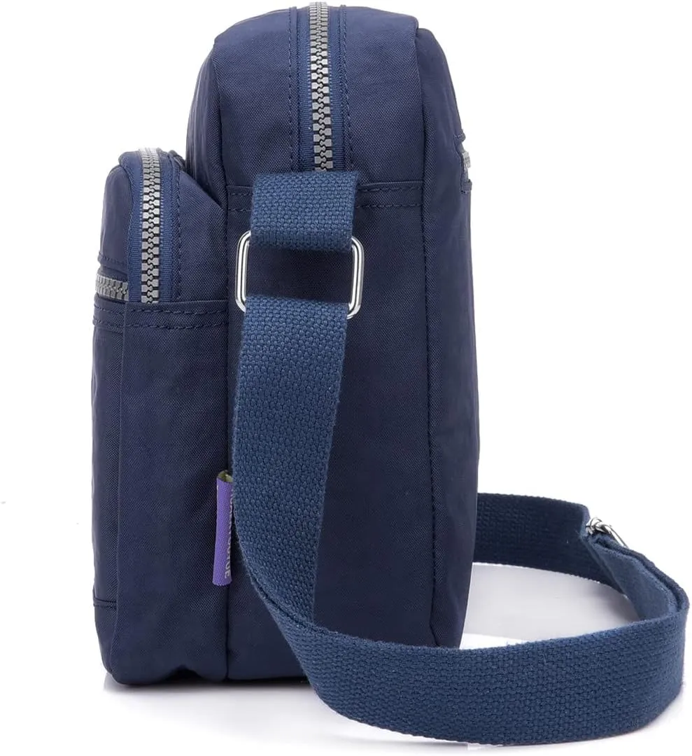 Casual Nylon Crossbody Purse Bag Waterproof Lightweight Shoulder Bag for Women Handbag