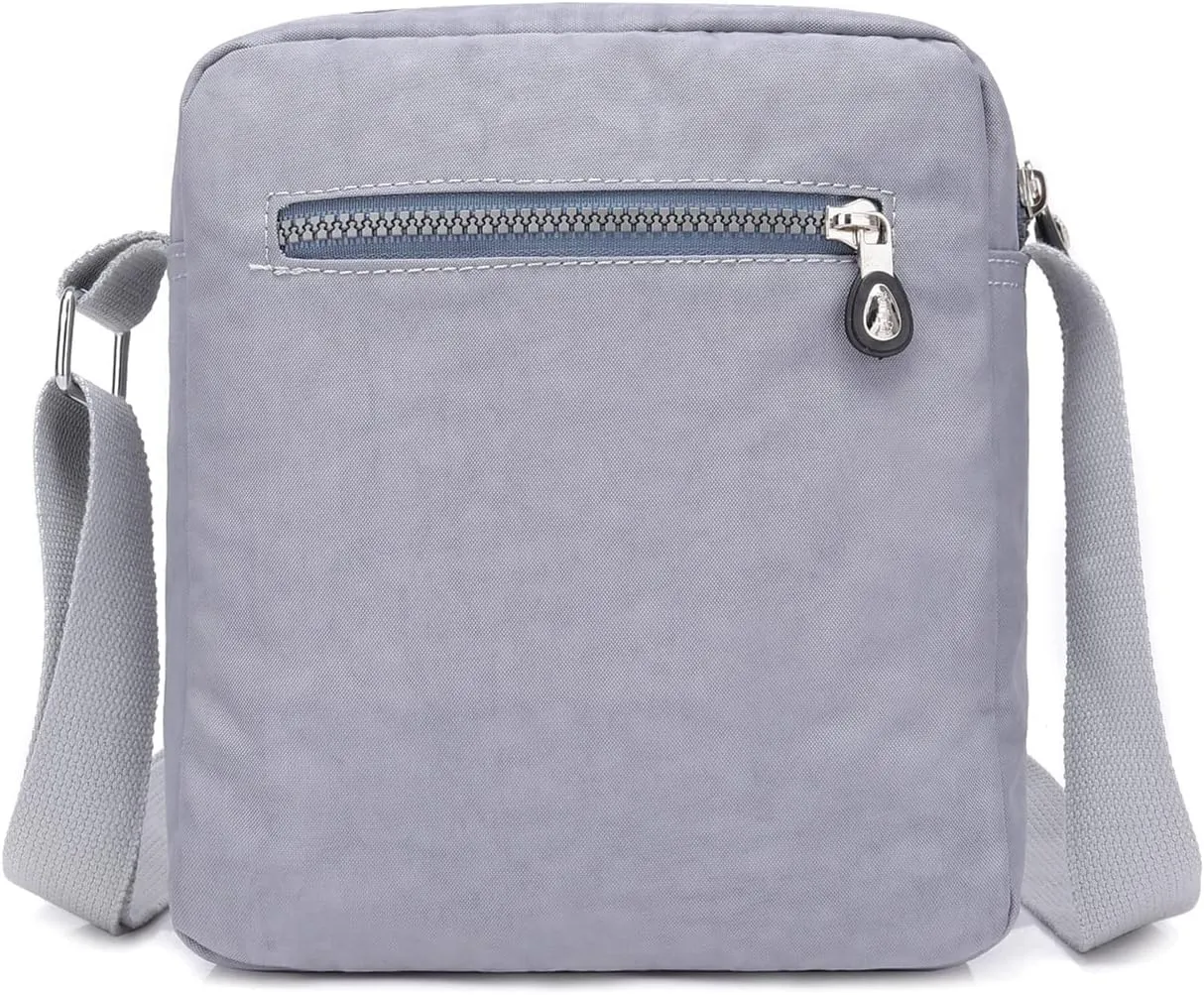 Casual Nylon Crossbody Purse Bag Waterproof Lightweight Shoulder Bag for Women Handbag