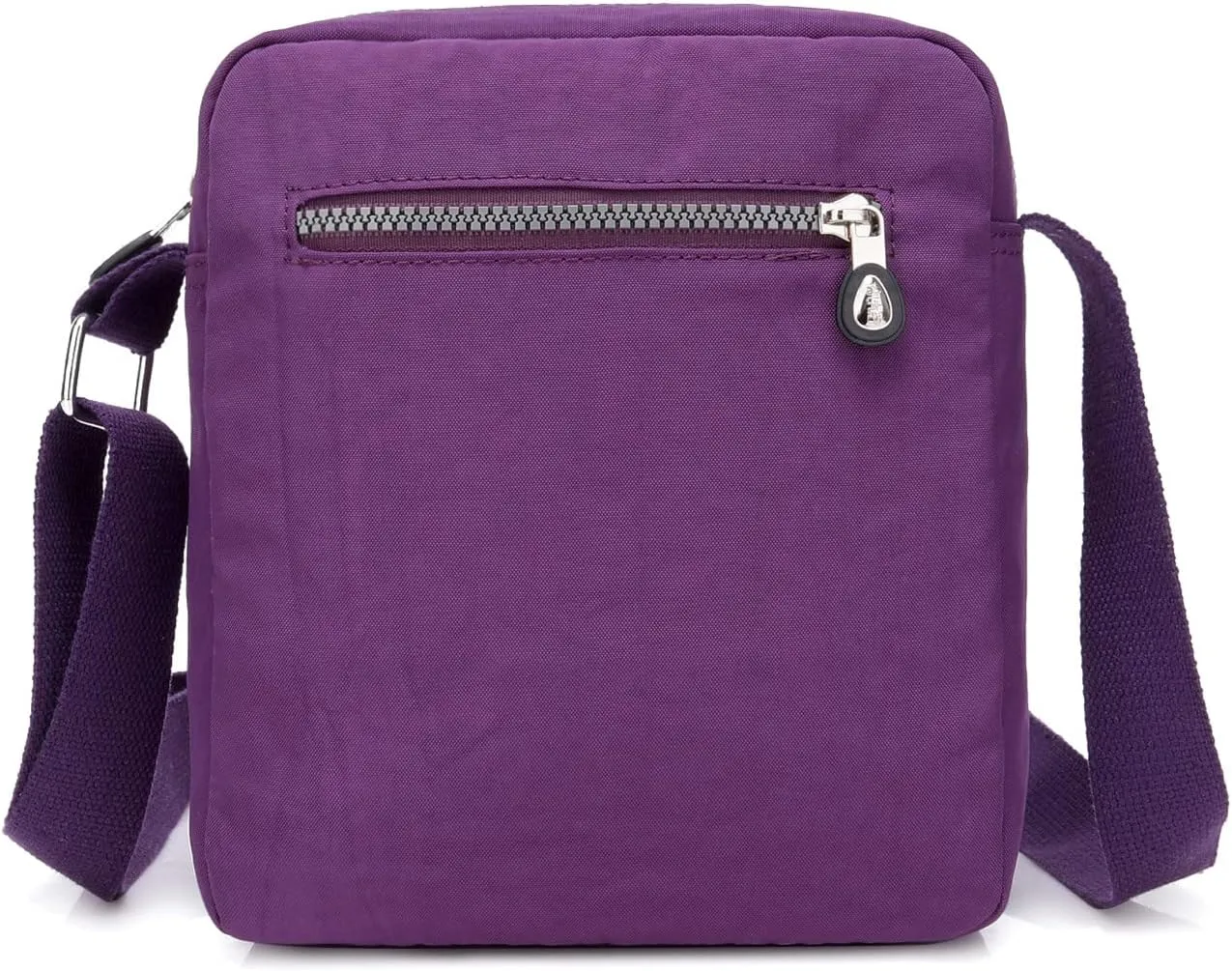 Casual Nylon Crossbody Purse Bag Waterproof Lightweight Shoulder Bag for Women Handbag