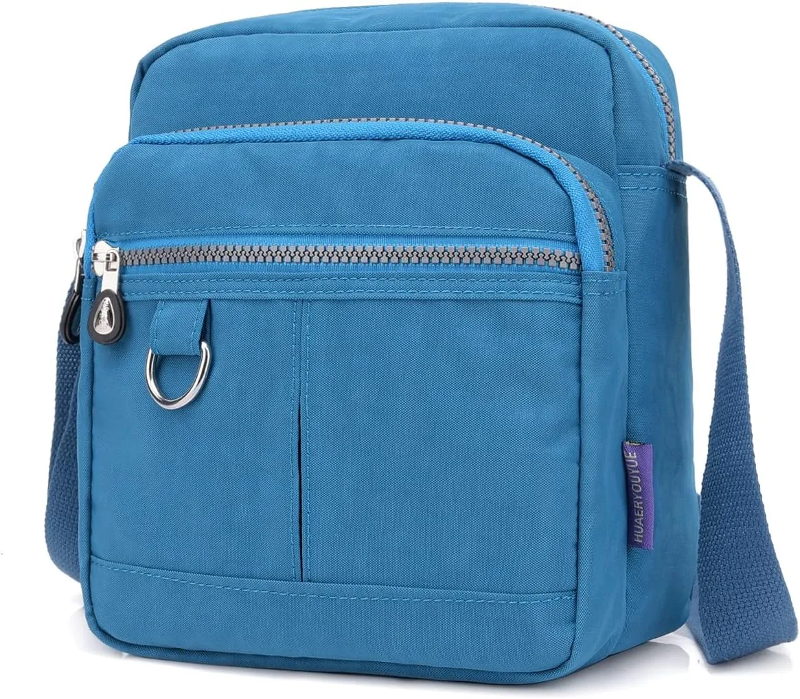 Casual Nylon Crossbody Purse Bag Waterproof Lightweight Shoulder Bag for Women Handbag