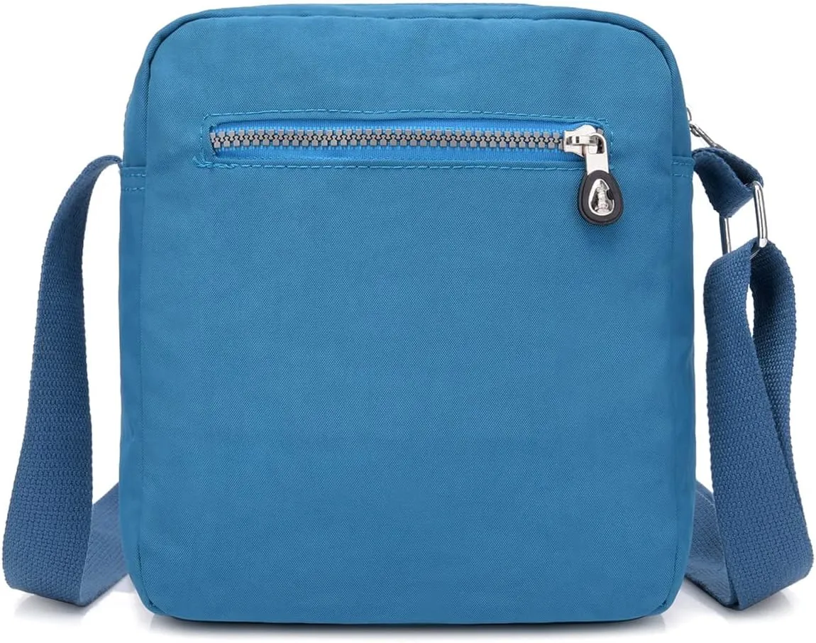 Casual Nylon Crossbody Purse Bag Waterproof Lightweight Shoulder Bag for Women Handbag