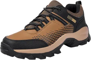 Casual Walking Shoes Non Slip Work Shoes for Men Walking Shoe Sneakers Comfortable Leather Casual Athletic Tennis