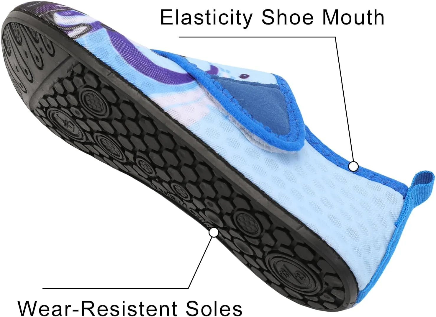 Centipede Demon Kids Water Shoes Girls Boys Outdoor Quick Dry Barefoot Aqua Socks for Sport Beach Swim Pool Surf
