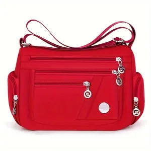Chic Waterproof Nylon Crossbody Bag