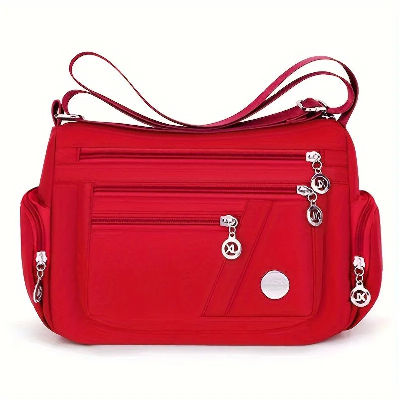 Chic Waterproof Nylon Crossbody Bag