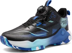 CJSPORX Men's Basketball Shoes Breathable Non-Slip Sneakers Fashionable Sports