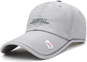 CLAPE Mens Hat Quick Dry Golf Baseball Cap UPF50  Unstructured Outdoor Caps Unisex Breathable Sports Cap Adjustable Sun Hat