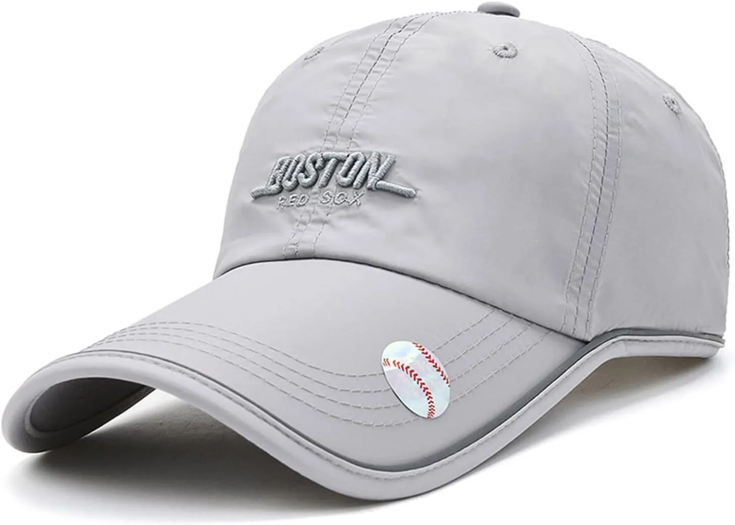 CLAPE Mens Hat Quick Dry Golf Baseball Cap UPF50  Unstructured Outdoor Caps Unisex Breathable Sports Cap Adjustable Sun Hat