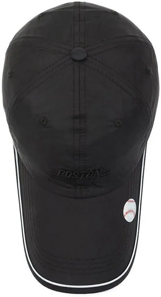 CLAPE Mens Hat Quick Dry Golf Baseball Cap UPF50  Unstructured Outdoor Caps Unisex Breathable Sports Cap Adjustable Sun Hat