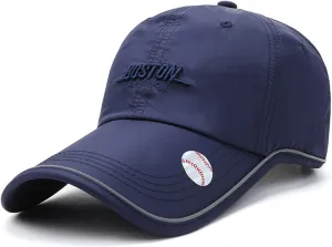 CLAPE Mens Hat Quick Dry Golf Baseball Cap UPF50  Unstructured Outdoor Caps Unisex Breathable Sports Cap Adjustable Sun Hat