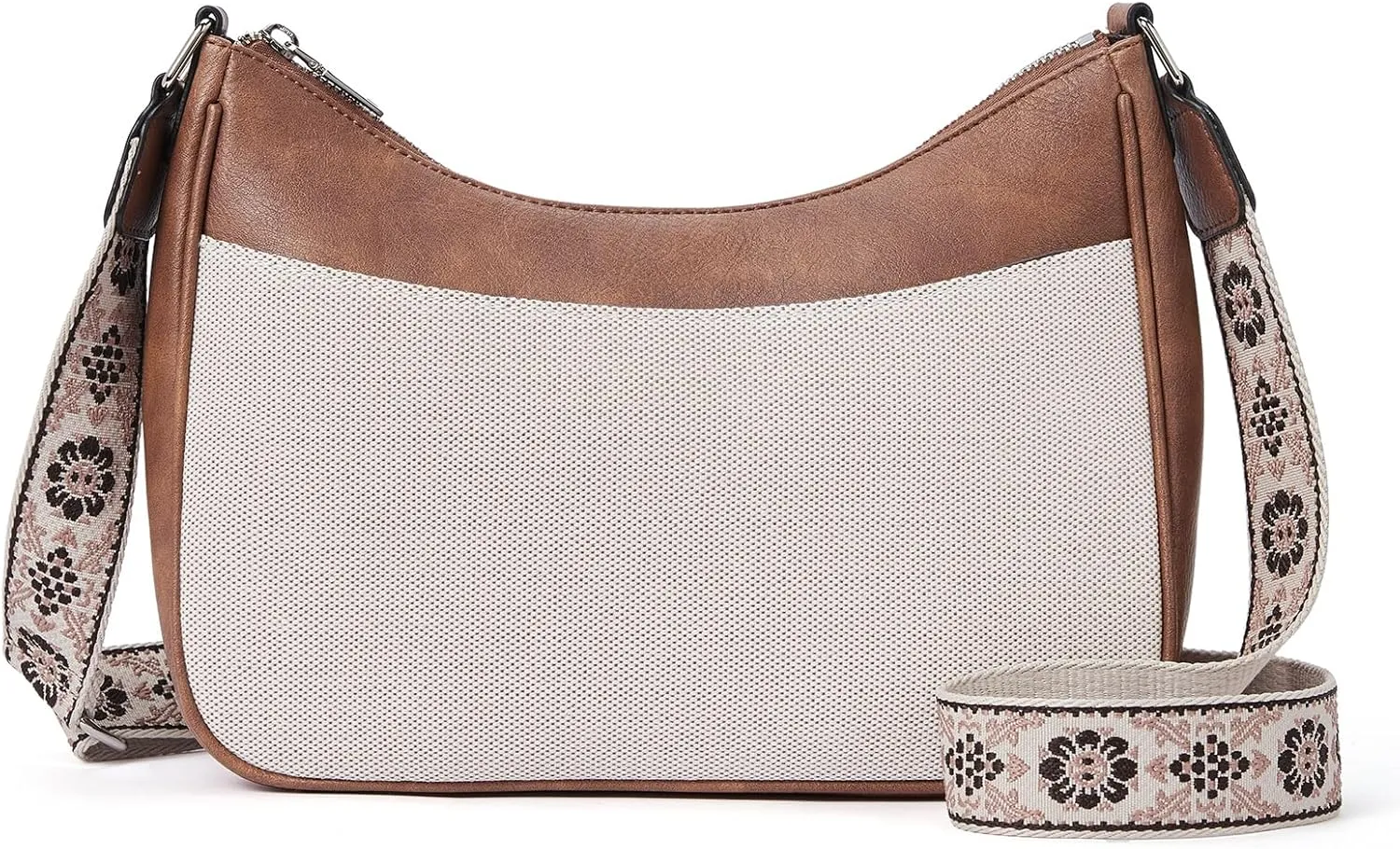 CLUCI Crossbody Bags for Women, Vegan Leather Shoulder Handbags, Purses for Women with Adjustable Wide Strap