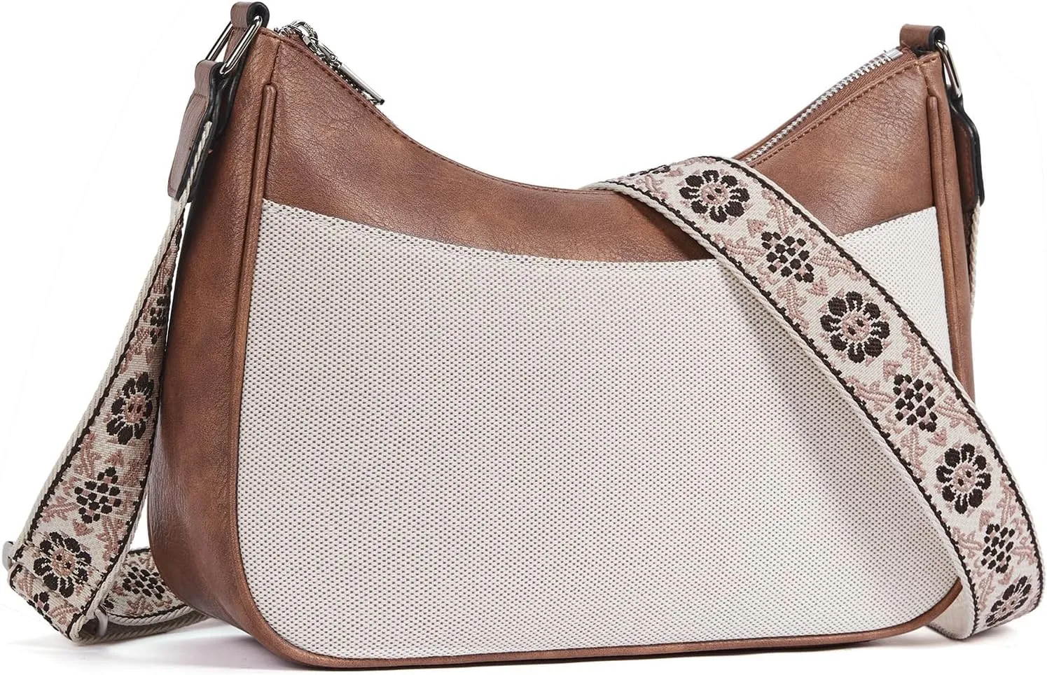 CLUCI Crossbody Bags for Women, Vegan Leather Shoulder Handbags, Purses for Women with Adjustable Wide Strap