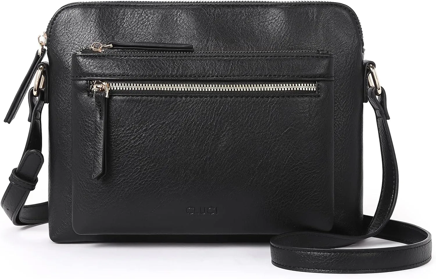 CLUCI Crossbody Purse for Women Multi Pockets Bag Vegan Leather Small Shoulder Handbags Summer Travel Designer Vintage Ladies