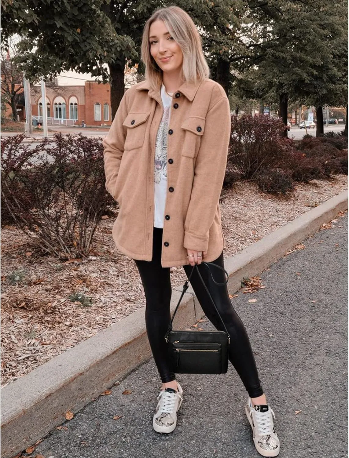 CLUCI Crossbody Purse for Women Multi Pockets Bag Vegan Leather Small Shoulder Handbags Summer Travel Designer Vintage Ladies