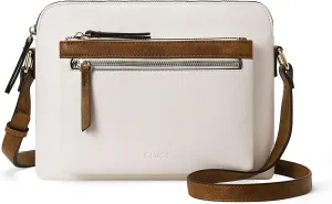 CLUCI Crossbody Purse for Women Multi Pockets Bag Vegan Leather Small Shoulder Handbags Summer Travel Designer Vintage Ladies