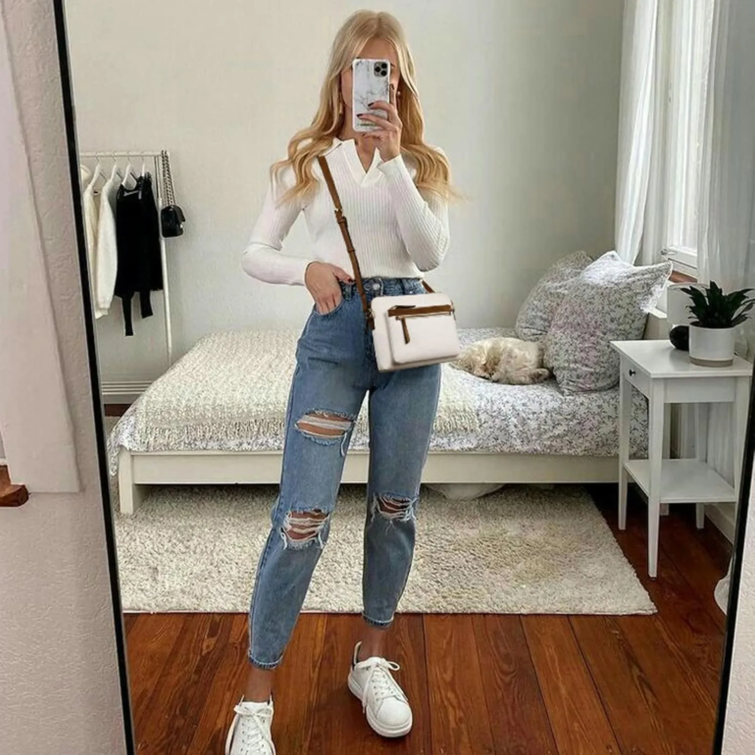 CLUCI Crossbody Purse for Women Multi Pockets Bag Vegan Leather Small Shoulder Handbags Summer Travel Designer Vintage Ladies