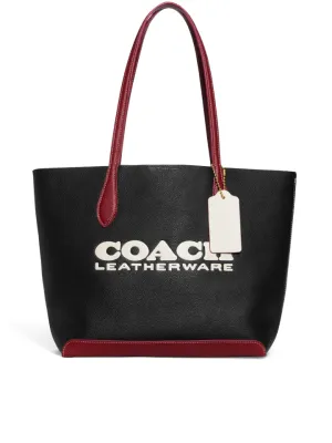 Coach Kia Tote In Colorblock Black Multi