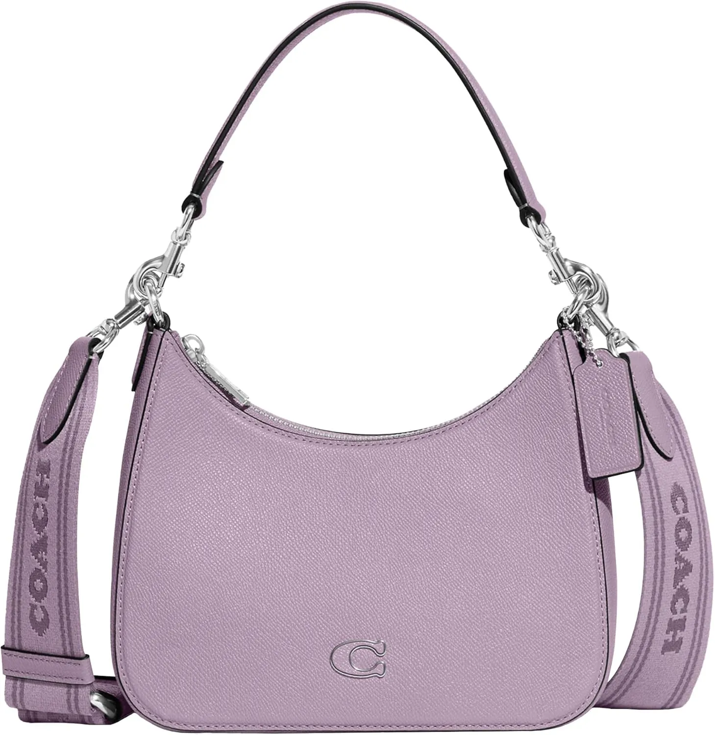 Coach Unisex Hobo Crossbody Bag in Crossgrain Leather
