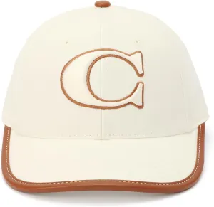 Coach Women's C Cotton Canvas Baseball HAT