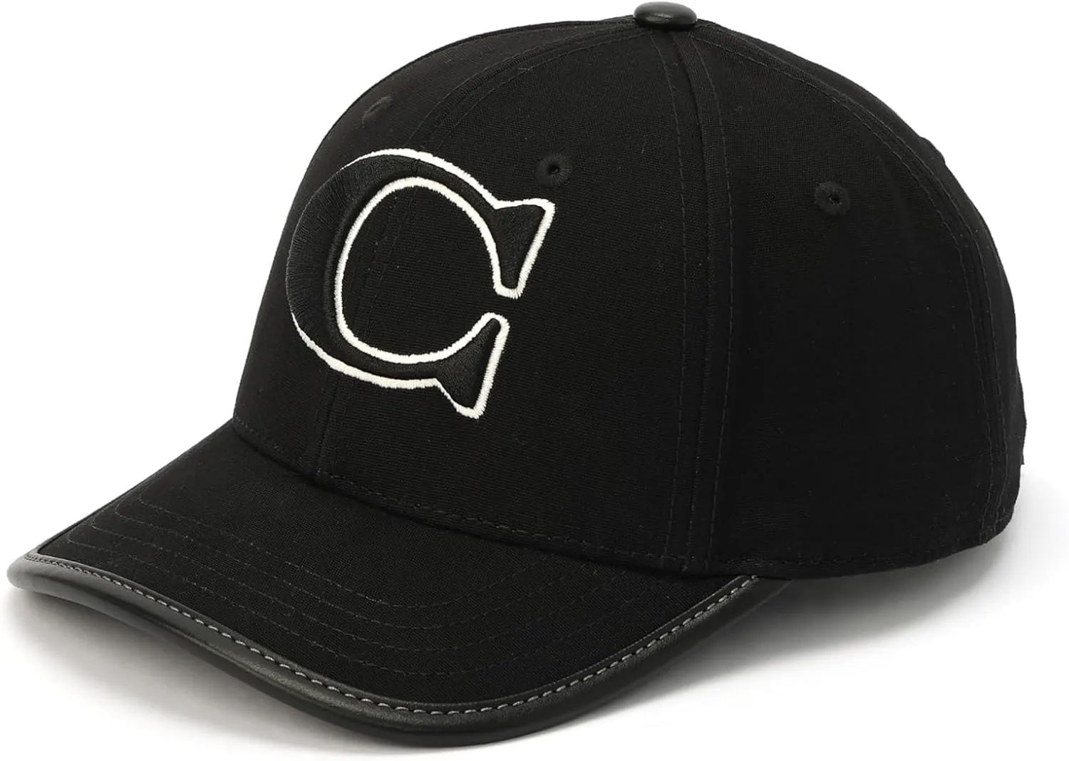 Coach Women's C Cotton Canvas Baseball HAT