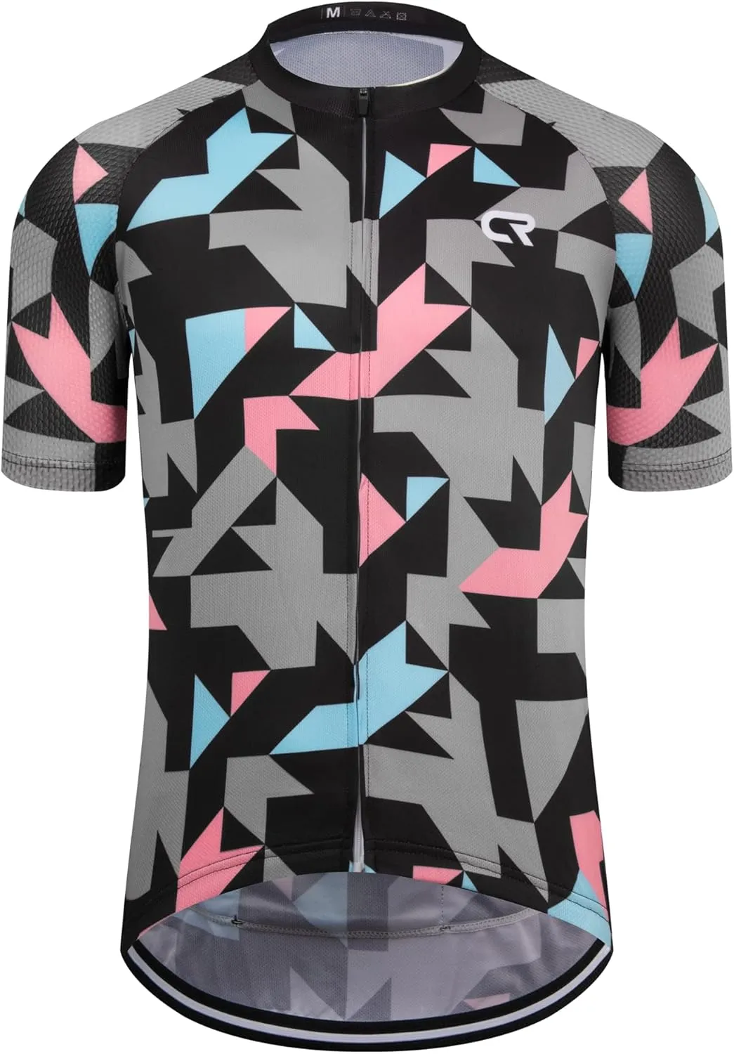 Coconut Ropamo CR Mens Cycling Jersey Short Sleeve Road Bike Shirt with 3 1 Zipper Pockets Breathable Quick Dry