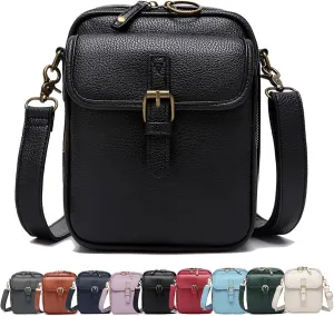 Collaboraten1 Crossbody Leather Bag, Urvashi Crossbody Leather Bag, Vintage Messenger Bag, for Women and Men