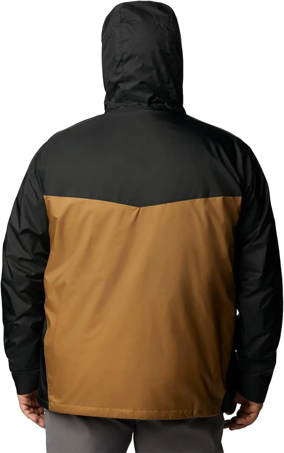 Columbia Men’s Glennaker Sherpa Lined Rain Jacket, Waterproof