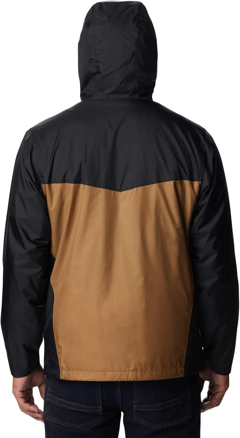 Columbia Men’s Glennaker Sherpa Lined Rain Jacket, Waterproof