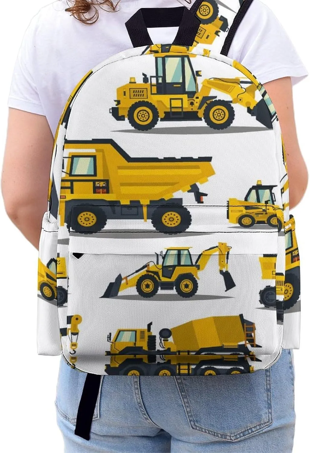 Complete Atlas of Building Equipment Casual Lightweight Large Capacity Travel Backpack Unisex