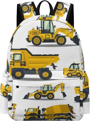 Complete Atlas of Building Equipment Casual Lightweight Large Capacity Travel Backpack Unisex