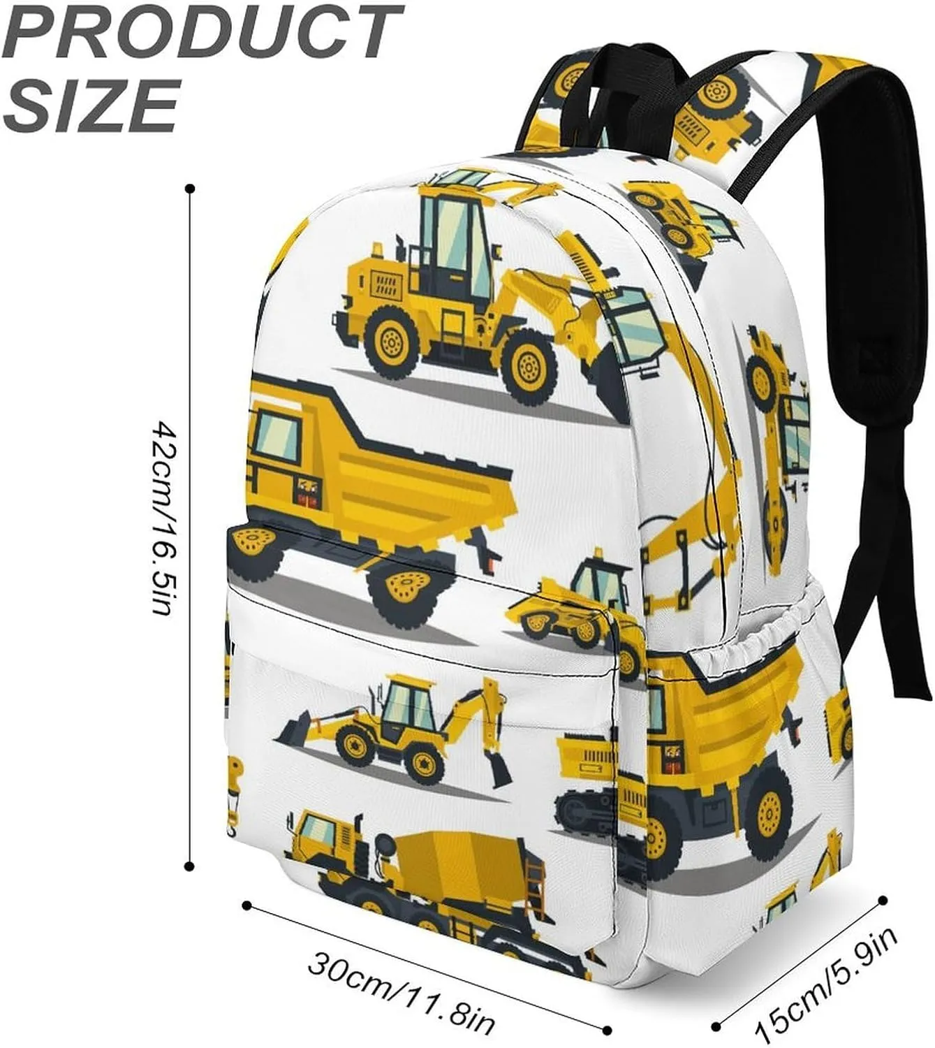 Complete Atlas of Building Equipment Casual Lightweight Large Capacity Travel Backpack Unisex