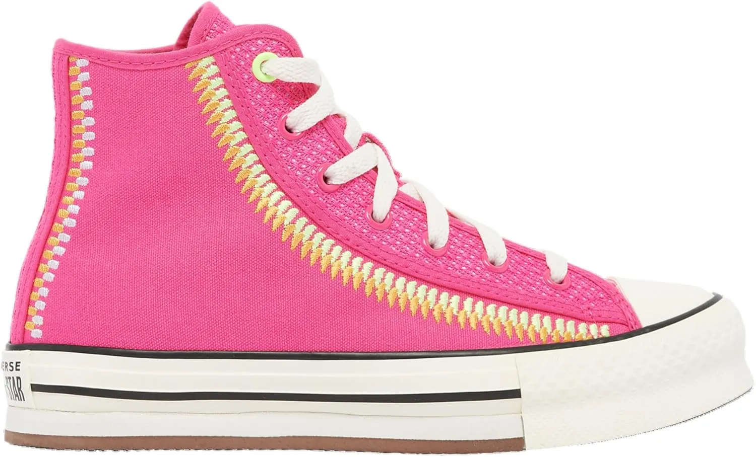 Converse Chuck Taylor All Star Eva Lift - Girls' Grade School (A06011C, Multi/Pink)