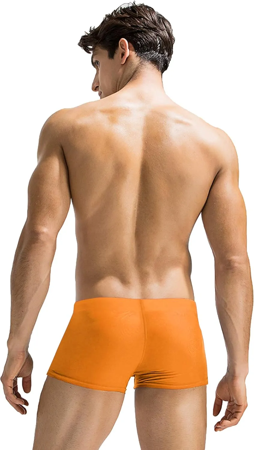 COOFANDY Men's Swimsuit Camo Quick Dry Mens Swimming Shorts Trunks with Pockets