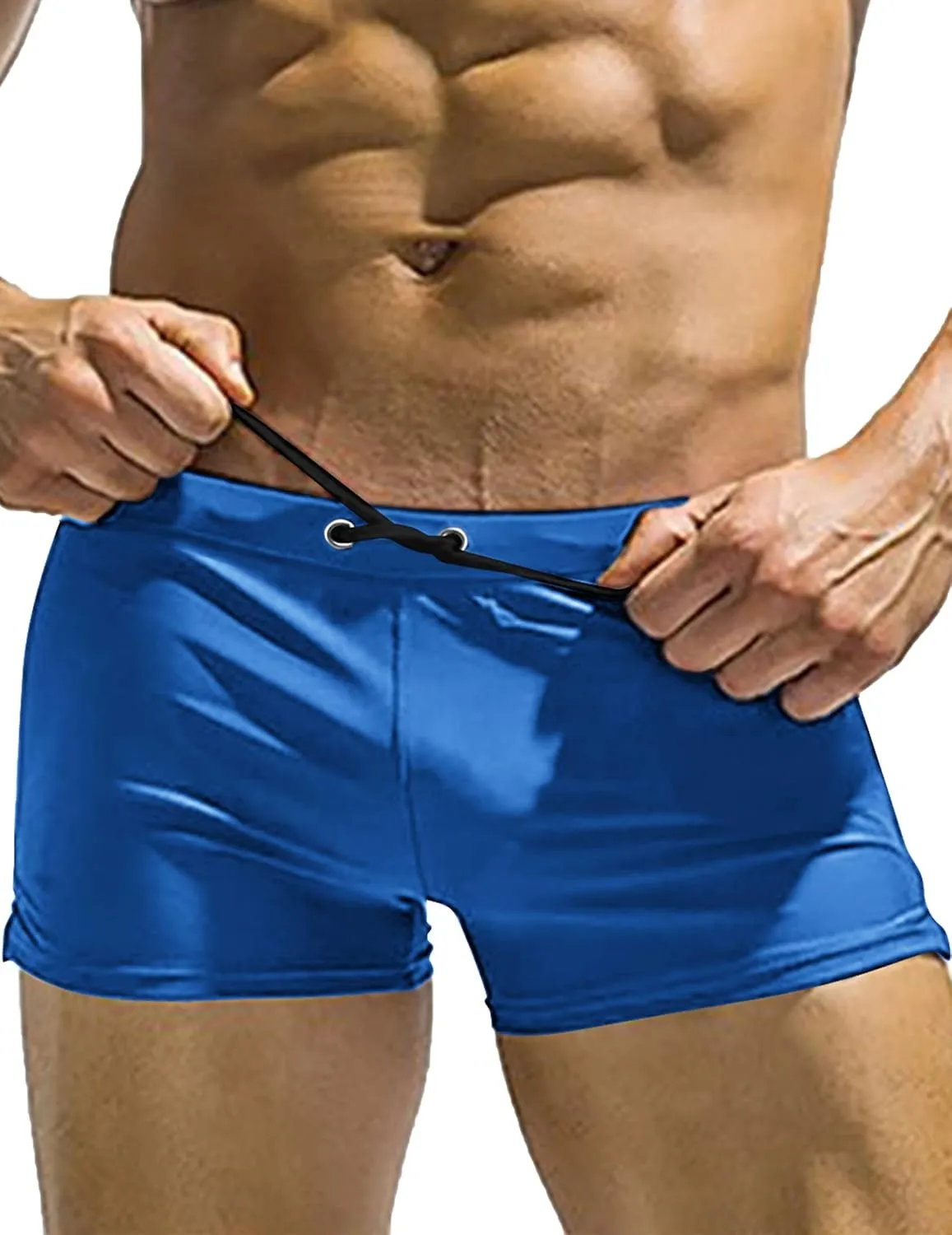 COOFANDY Men's Swimsuit Camo Quick Dry Mens Swimming Shorts Trunks with Pockets