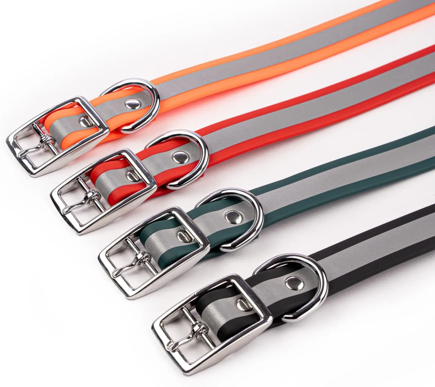 Core D Ring High Visibility Reflective Collar, Orange, L/XL, KB-DRC-ORNG-L/XL-1