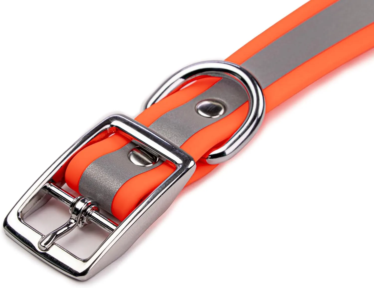 Core D Ring High Visibility Reflective Collar, Orange, L/XL, KB-DRC-ORNG-L/XL-1