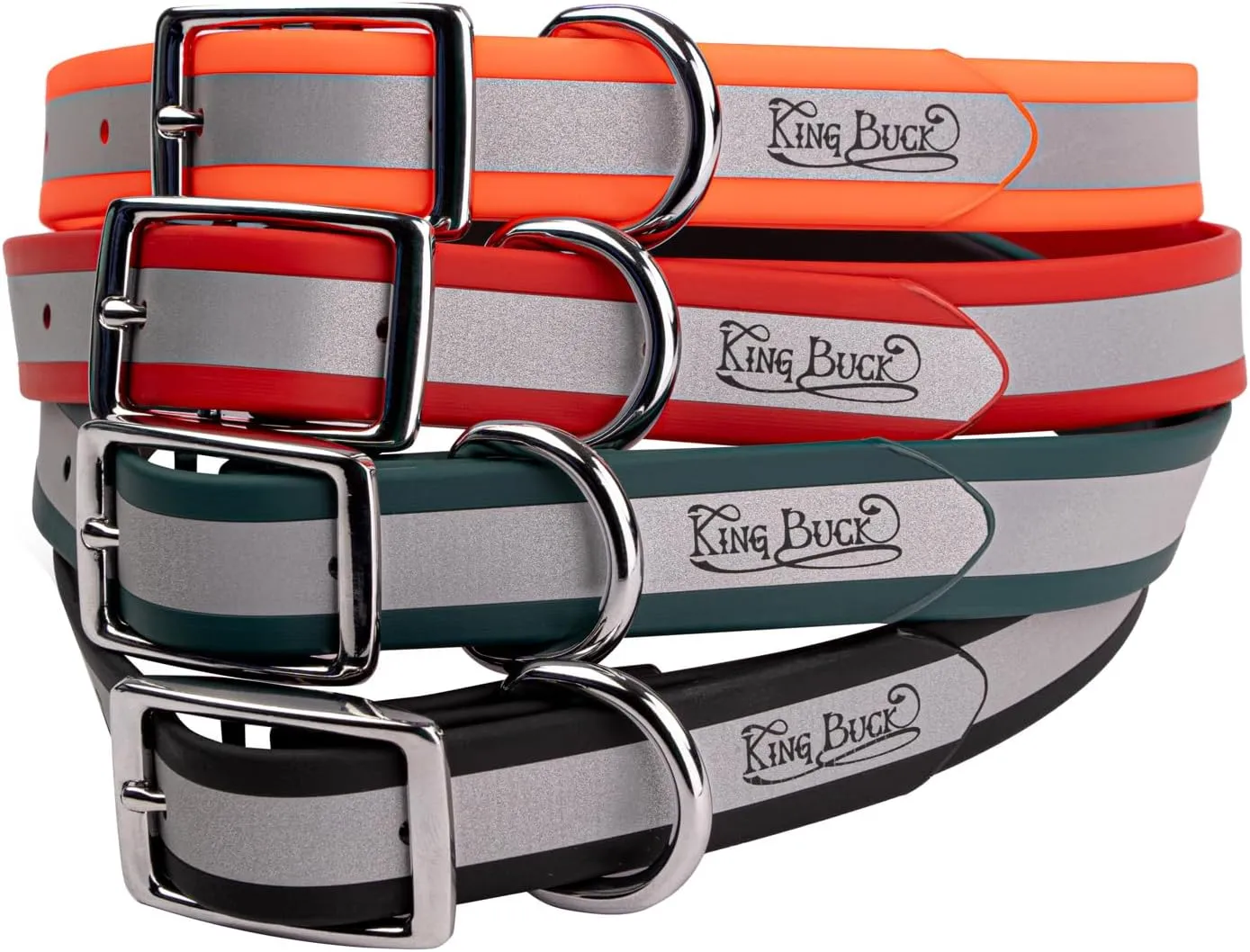 Core D Ring High Visibility Reflective Collar, Orange, L/XL, KB-DRC-ORNG-L/XL-1