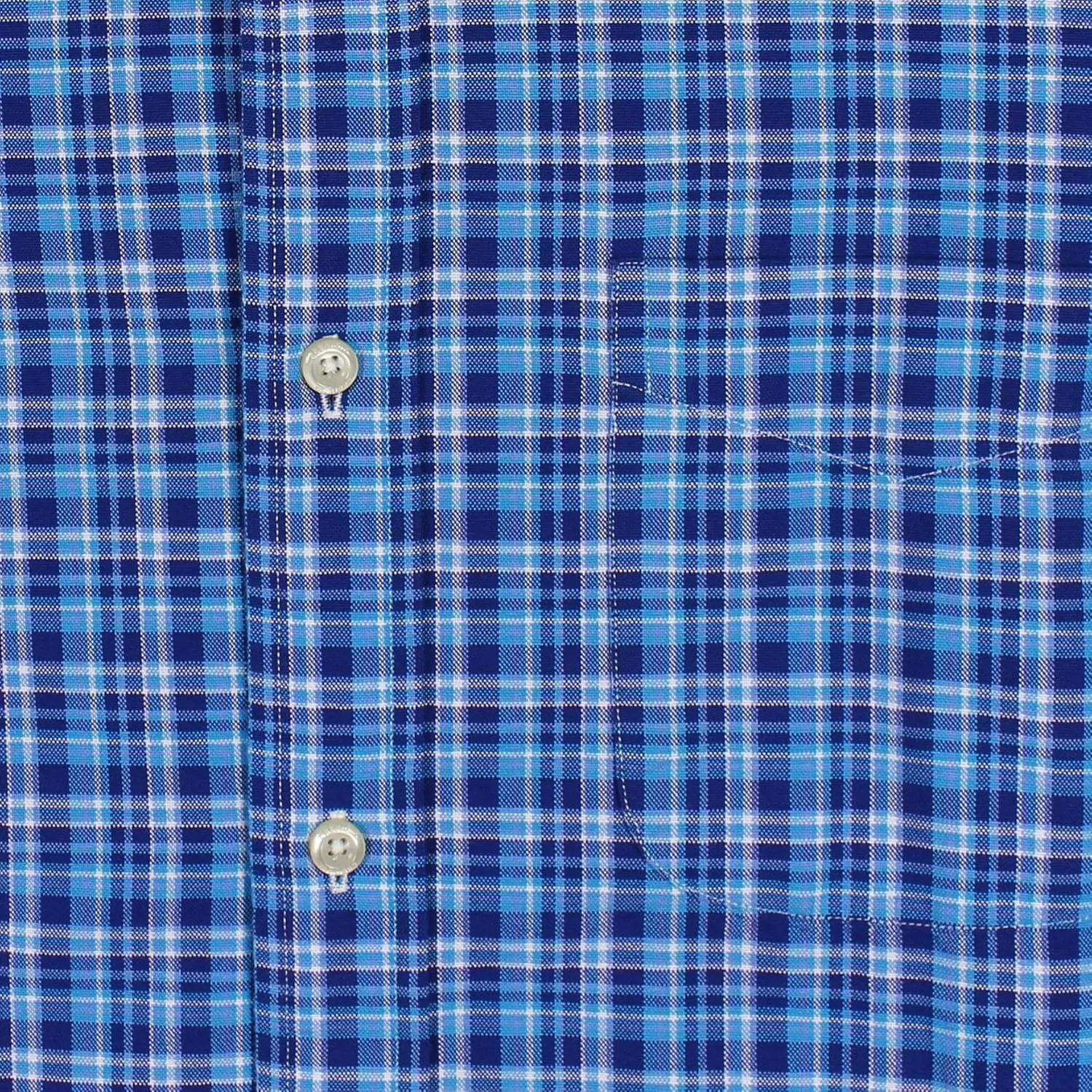 Cremieux Men's Lightweight Oxford Cotton Short Sleeve Button-Down Shirt with Pocket