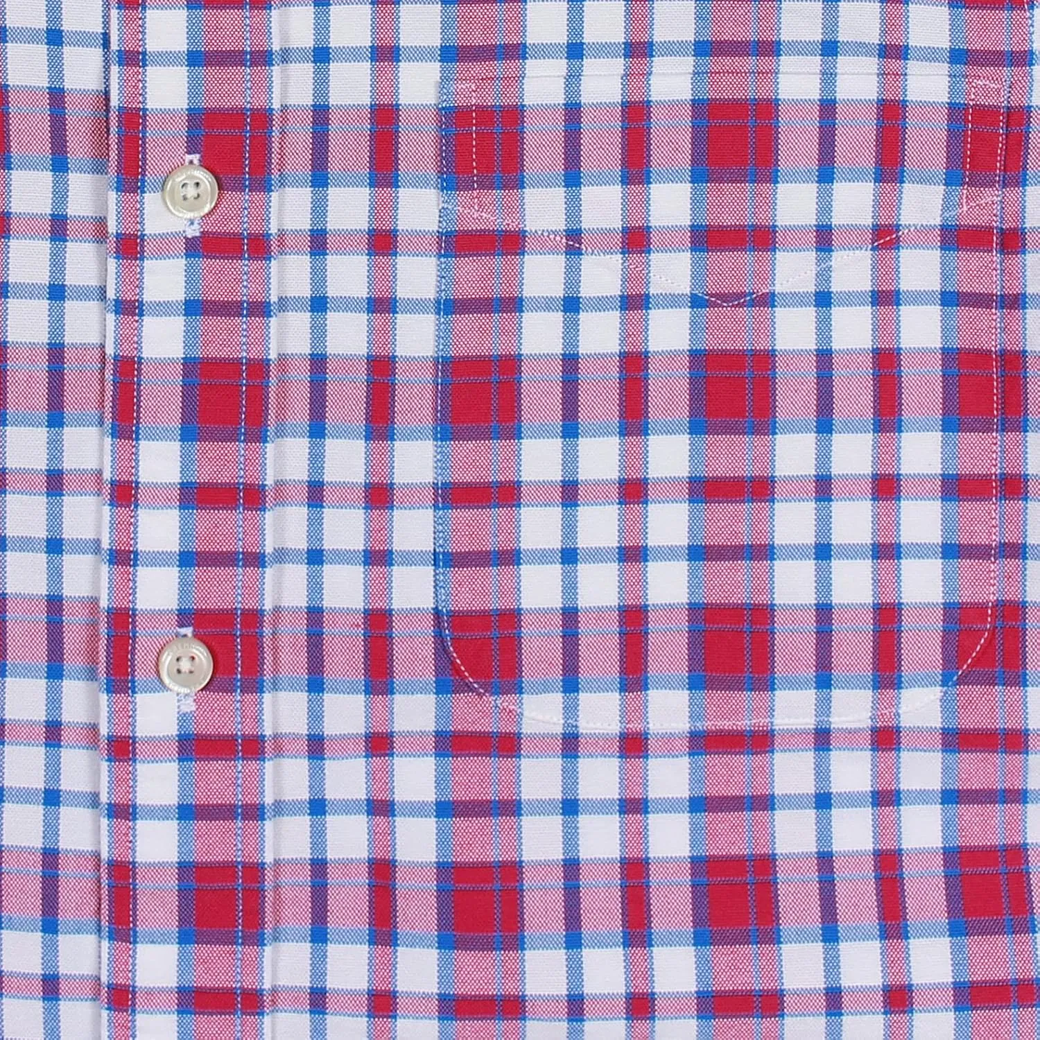 Cremieux Men's Lightweight Oxford Cotton Short Sleeve Button-Down Shirt with Pocket