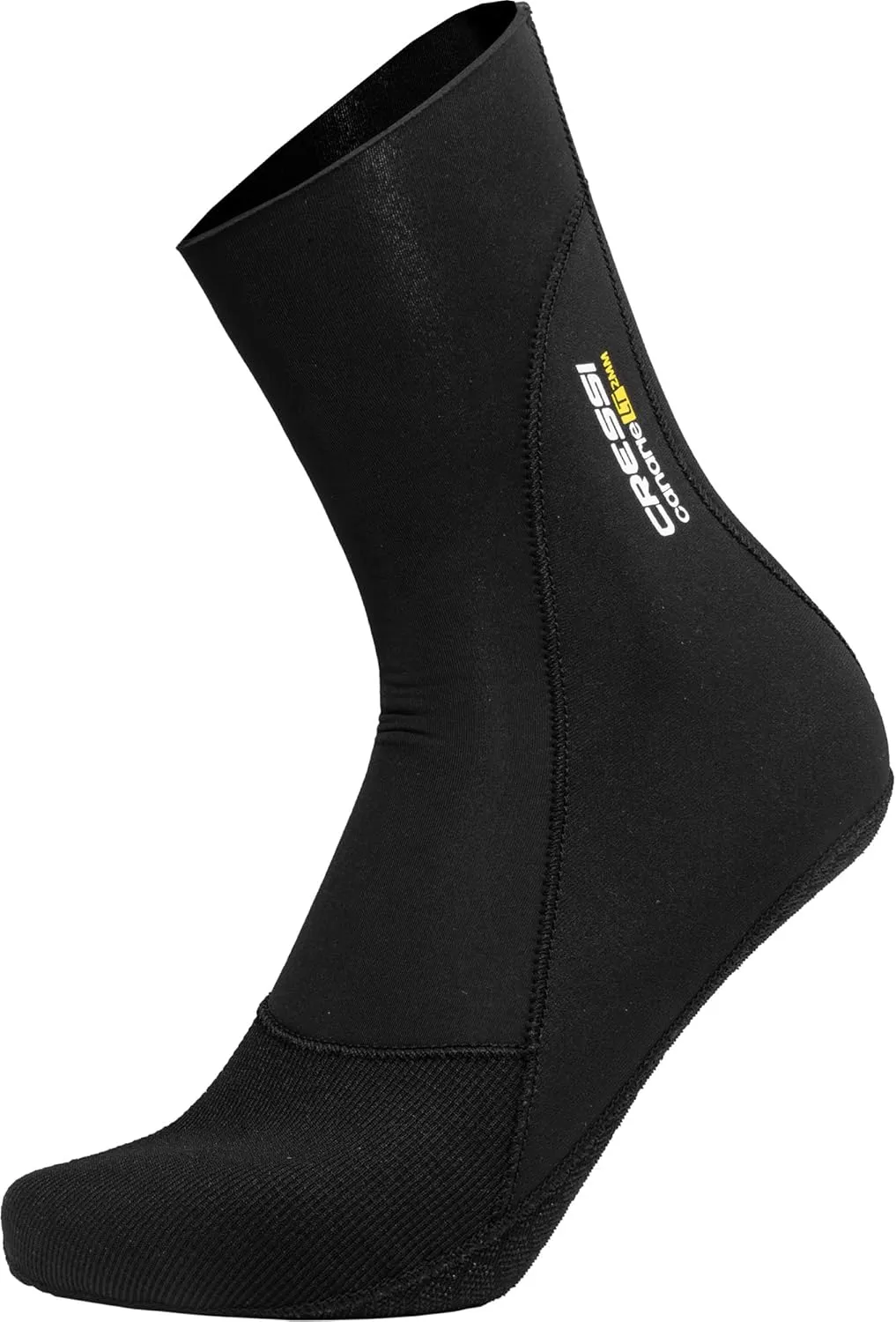 Cressi Neoprene Diving Socks- For Warmth and Protection While Scuba Diving or Freediving - Canarie LT - Designed in Italy