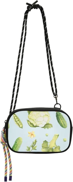 Crossbody Bag Cauliflower and Cucumbers Cell Phone Purse Wallet with Credit Card Slots Multicolor Handbag with Adjustable Strap Fits Phone Keys And More
