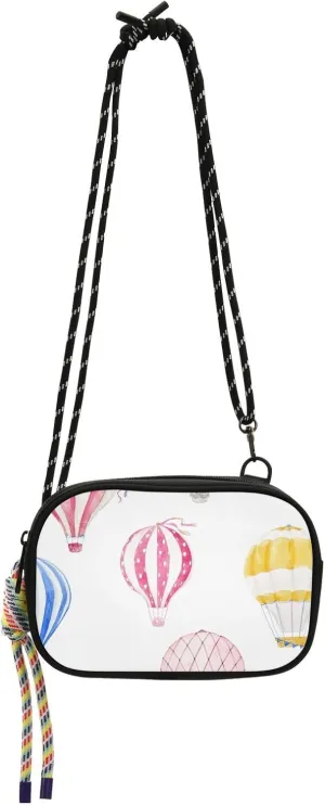 Crossbody Bag Cute Balloon Cell Phone Purse Wallet with Credit Card Slots Multicolor Handbag with Adjustable Strap Fits Phone Keys And More