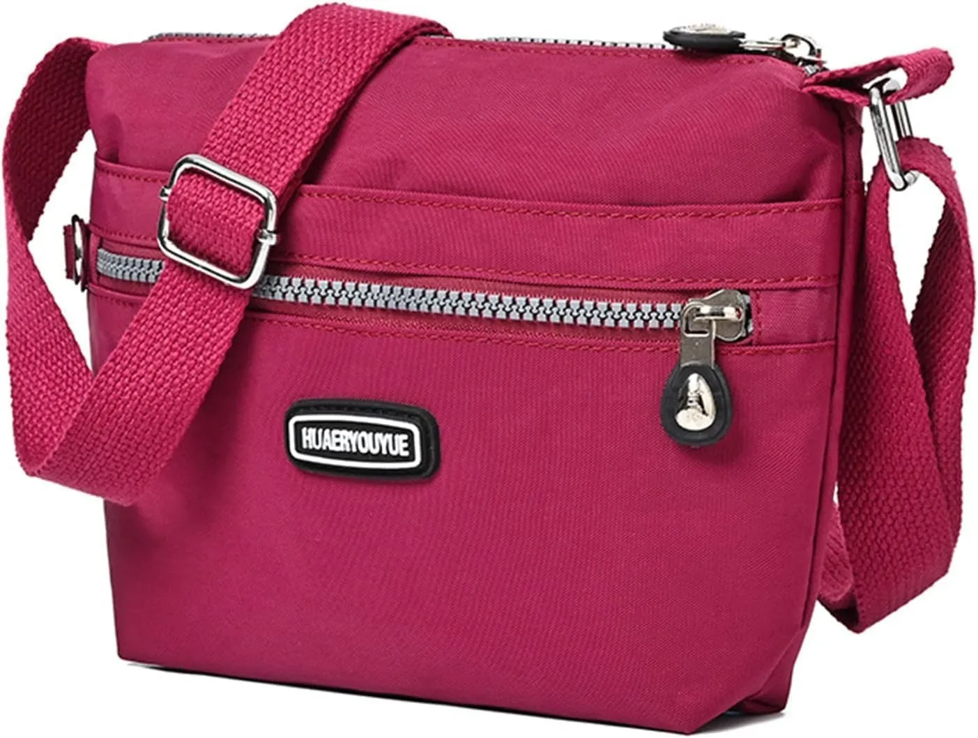 Crossbody Bag for Women Waterproof Shoulder Bag Casual Nylon Purse Handbag Lightweight Pocketbooks