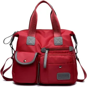 Crossbody Bag for Women,Waterproof Handbag Multi-Pocket Nylon Travel Shoulder Purse,Lightweight Messenger Bag