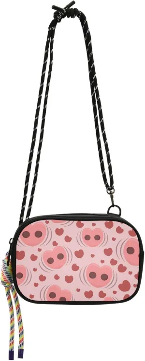 Crossbody Bag Pig Nose Love Cell Phone Purse Wallet with Credit Card Slots Multicolor Handbag with Adjustable Strap Fits Phone Keys And More