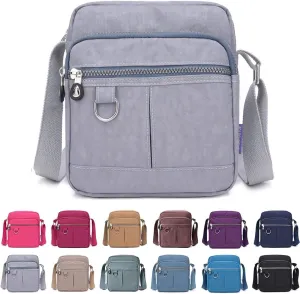 Crossbody Bag Purse For Women Nylon Waterproof Shoulder Handbags Casual Travel Messenger Bag Lightweight Pocketbooks