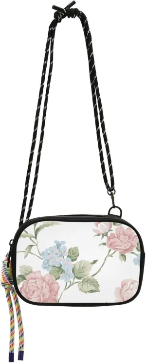 Crossbody Bag Roses and Petals Cell Phone Purse Wallet with Credit Card Slots Multicolor Handbag with Adjustable Strap Fits Phone Keys And More