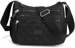 Crossbody Bag Womens Multi Pocket Casual Waterproof Shoulder Messenger Bag Handbag for Daily Use Travel