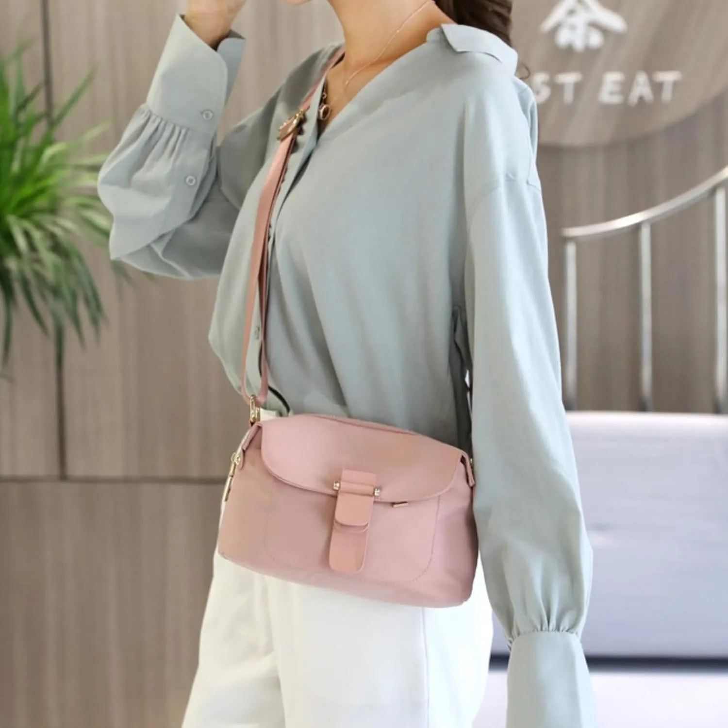 Crossbody Bags For Women Waterproof Lightweight Shoulder Bag Nylon Multiple pockets Handbags Casual Bag Small Purse